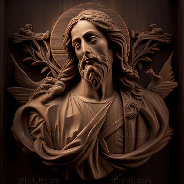 3D model st jesus (STL)